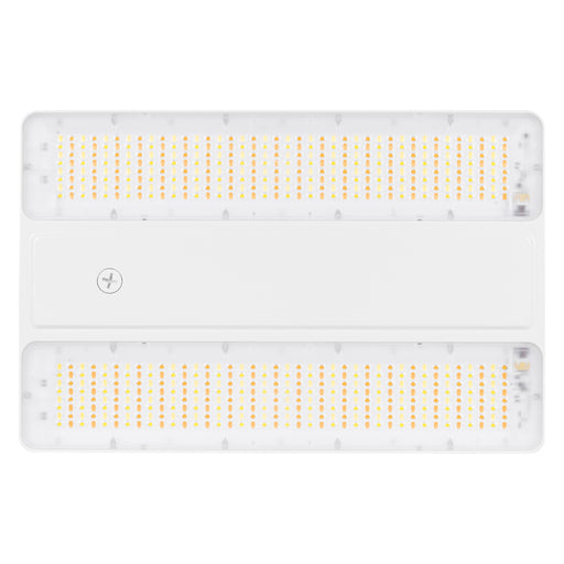Sylvania LNHIBAV/S165UNHD8SC7/ADJ/WH10C Linear High Bay Selectable 105W/135W/165W 3500K/4000K/5000K 120-347V 0-10V Dimming 80 CRI Opti-Select Adjustable Beam Angle White 10 Foot Cord (66996)