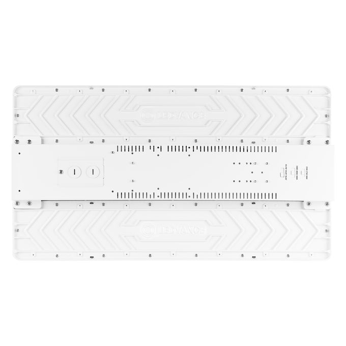 Sylvania LNHIBAV/S300UNHD8SC7/ADJ/WH10C Linear High Bay Selectable 255W/275W/300W 3500K/4000K/5000K 120-347V 0-10V Dimming 80 CRI Opti-Select Adjustable Beam Angle White 10 Foot Cord (66998)