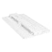 Sylvania LNHIBAV/S300UNHD8SC7/ADJ/WH10C Linear High Bay Selectable 255W/275W/300W 3500K/4000K/5000K 120-347V 0-10V Dimming 80 CRI Opti-Select Adjustable Beam Angle White 10 Foot Cord (66998)