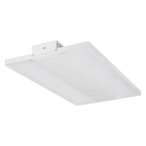 Sylvania LNHIBAV/S400HUVD8SC7ADJWHE Linear High Bay Selectable 340W/370W/400W 3500K/4000K/5000K 277-480V 0-10V Dimming Adjustable Beam Angle White Emergency Battery Backup (67097)
