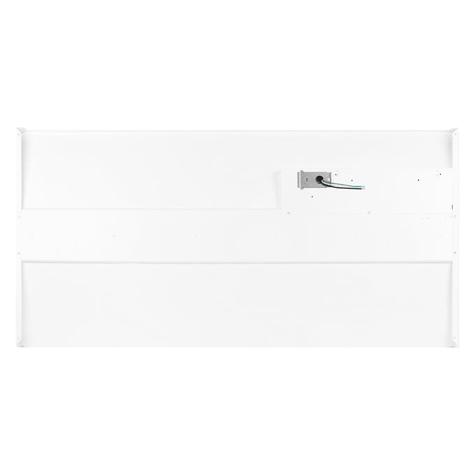 Sylvania VOLUME5BS035UNVD84024UWH 2X4 LED Volumetric Troffer 5B Wattage Selectable 25W/30W/35W 4000K 120-277V 0-10V Dimming 80 CRI White 2-Pack Priced Per Each (66642)