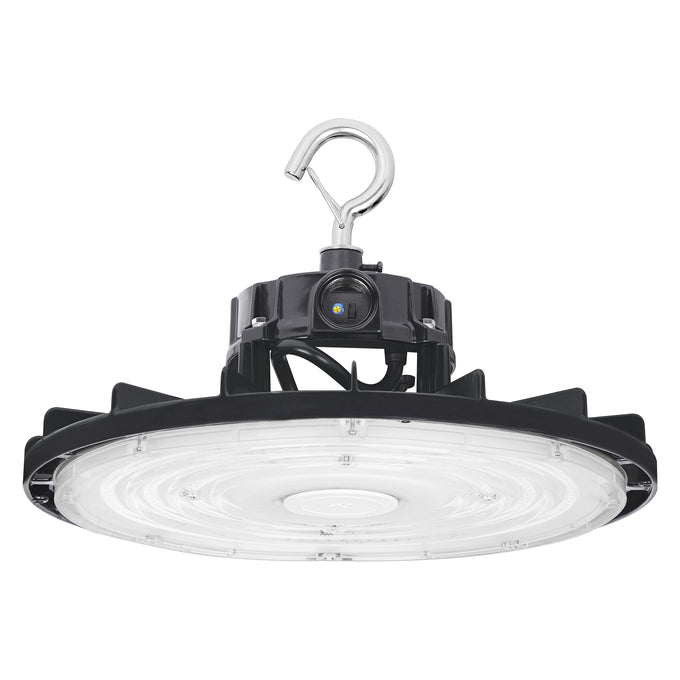 Sylvania UFOV/S100HUVD8SC7ADJ/BL UFO High Bay Selectable 60W/80W/100W 3500K/4000K/5000K 277-480V 0-10V Dimming 80 CRI Opti-Select Adjustable Distribution 60/90/105 Degree Black (66520)