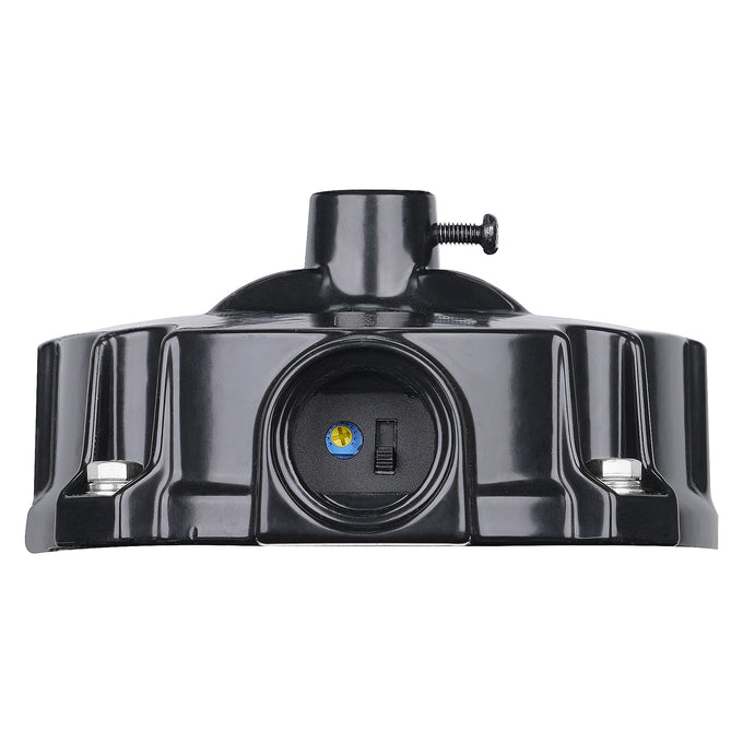 Sylvania UFOV/S100HUVD8SC7ADJ/BL UFO High Bay Selectable 60W/80W/100W 3500K/4000K/5000K 277-480V 0-10V Dimming 80 CRI Opti-Select Adjustable Distribution 60/90/105 Degree Black (66520)