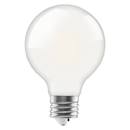 Sylvania LED5G25DIMF8SC310YVRP2 LED G25 Lamp E26 Base 5W 500Lm 90 CRI CCT Selectable 2700K/3000K/3500K/4000K/5000K 120V Frosted Finish 2-Pack Priced Per Each (42591)