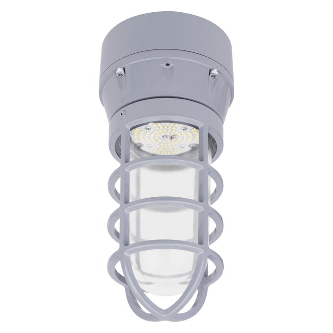 Sylvania HAZJJAR/P020UNHD850/GR Hazardous Jelly Jar Performance Class 20W 120-347V 0-10V Dimming 80 CRI 5000K Gray (66823)