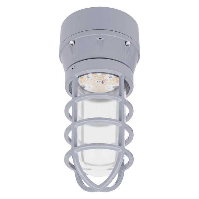 Sylvania HAZJJAR/P020UNHD830/GR Hazardous Jelly Jar Performance Class 20W 120-347V 0-10V Dimming 80 CRI 3000K Gray (66822)