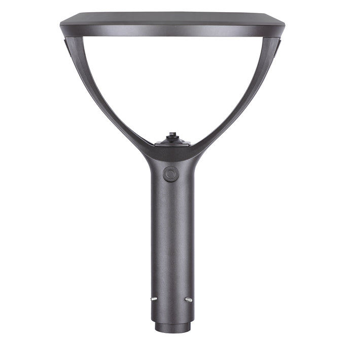 Sylvania POSTTOPVS130UNHD8SC2ADJBZP Post Top Luminaire Selectable 50W/80W/100W/130W 3000K/4000K/5000K Adjustable Distribution T3/T4/T5 120-347V Bronze Controls Ready (66964)