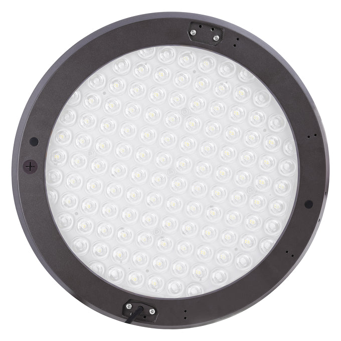 Sylvania POSTTOPVS130UNHD8SC2ADJBZP Post Top Luminaire Selectable 50W/80W/100W/130W 3000K/4000K/5000K Adjustable Distribution T3/T4/T5 120-347V Bronze Controls Ready (66964)