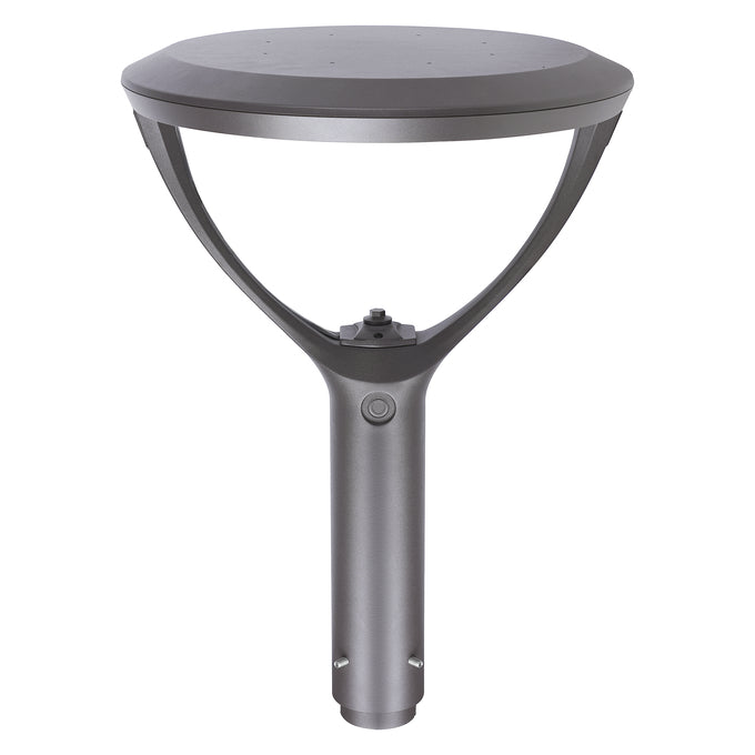 Sylvania POSTTOPVS130UNHD8SC2ADJBZP Post Top Luminaire Selectable 50W/80W/100W/130W 3000K/4000K/5000K Adjustable Distribution T3/T4/T5 120-347V Bronze Controls Ready (66964)