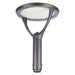 Sylvania POSTTOPVS130UNHD8SC15ADJBZP Post Top Luminaire Selectable 50W/80W/100W/130W 1800K/2200K/2700K Adjustable Distribution T3/T4/T5 120-347V Bronze Controls Ready (66968)