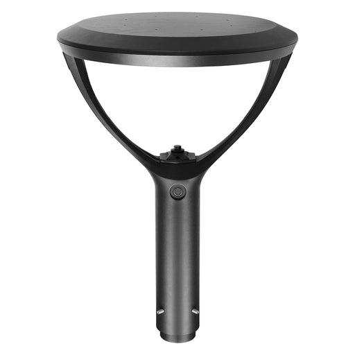 Sylvania POSTTOPVS130UNHD8SC2ADJBLP Post Top Luminaire Selectable 50W/80W/100W/130W 3000K/4000K/5000K Adjustable Distribution T3/T4/T5 120-347V Black Controls Ready (66965)