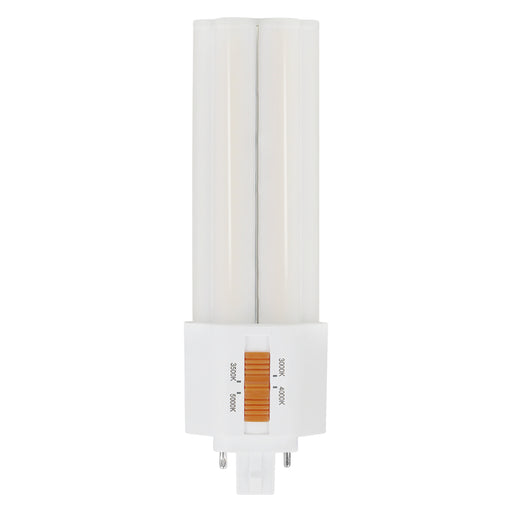 Sylvania LED17PBGX24DO8SC8BF LEDlescent Dulux LED Pin Base 17W CCT Selectable 3000K/3500K/4100K/5000K 80 CRI 120-277V Omnidirectional Gx24D Base (42506)