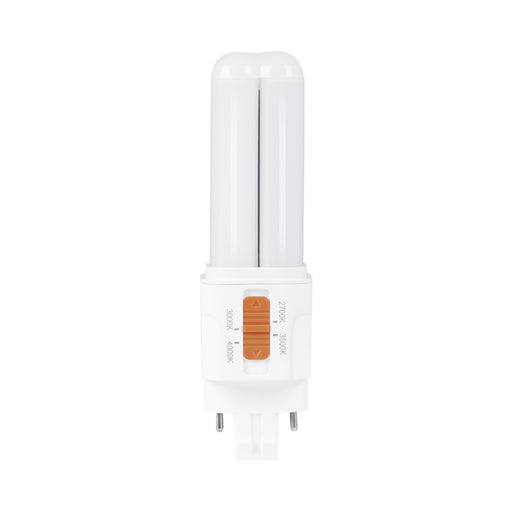 Sylvania LED5.5PBGX23O8SC16AB Dulux Dualescent LED Pin Base Lamp GX23 Base 5.5W CCT Selectable 2700K/3000K/3500K/4100K 120-277V 80 CRI Omnidirectional (42503)