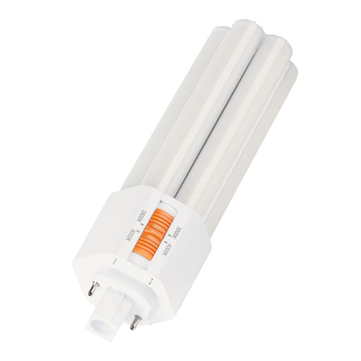 Sylvania LED17PBGX24DO8SC8BF LEDlescent Dulux LED Pin Base 17W CCT Selectable 3000K/3500K/4100K/5000K 80 CRI 120-277V Omnidirectional Gx24D Base (42506)