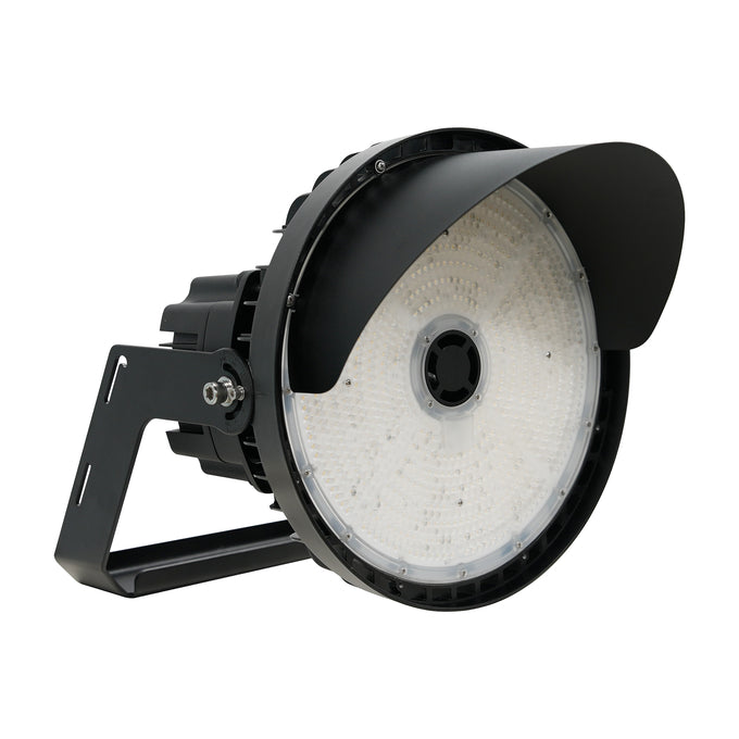 Sylvania SPORTLTPS500HUVD740ADJBL Sports Light Wattage Selectable 300W/400W/500W 4000K Adjustable Distribution 30/40/60 Degree 200-480V 0- 10V Dimming 70 CRI Black (66983)