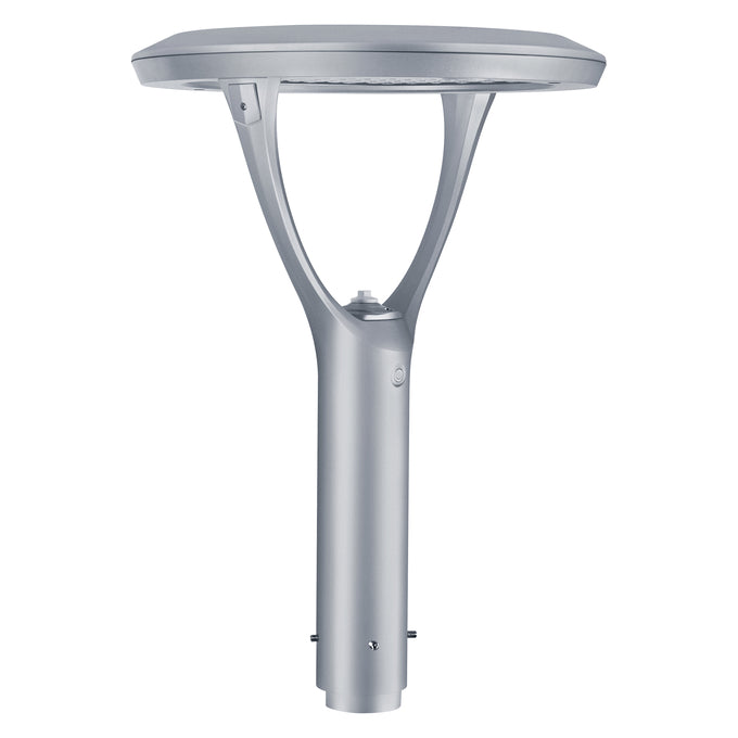 Sylvania POSTTOPVS130UNHD8SC2ADJGRP Post Top Luminaire Selectable 50W/80W/100W/130W 3000K/4000K/5000K Adjustable Distribution T3/T4/T5 120-347V Gray Controls Ready (66967)