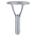 Sylvania POSTTOPVS130UNHD8SC15ADJGRP Post Top Luminaire Selectable 50W/80W/100W/130W 1800K/2200K/2700K Adjustable Distribution T3/T4/T5 120-347V Gray Controls Ready (66971)