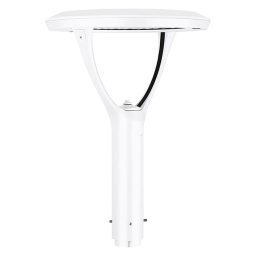 Sylvania POSTTOPVS130UNHD8SC15ADJWHP Post Top Luminaire Selectable 50W/80W/100W/130W 1800K/2200K/2700K Adjustable Distribution T3/T4/T5 120-347V White Controls Ready (66970)