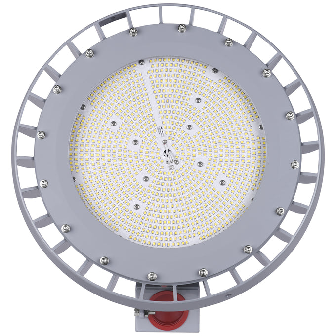 Sylvania HAZHBP/200HUVD850/GRS25 Hazardous High Bay 200W 5000K 277-480V 0-10V Dimming 80 CRI Gray 25 Degree Beam Angle Stanchion Mount (66810)