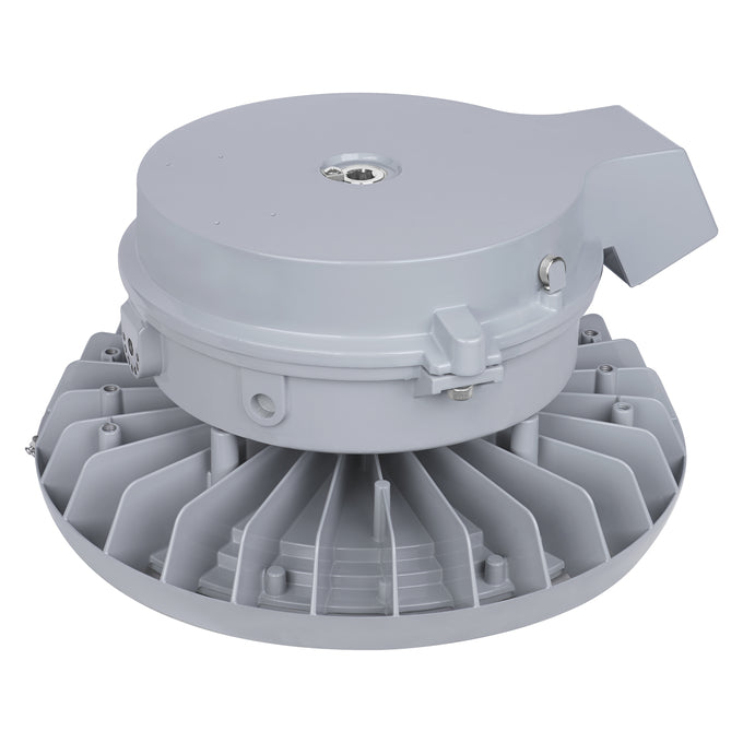 Sylvania HAZHBP/150HUVD850/GRS25 Hazardous High Bay 150W 5000K 277-480V 0-10V Dimming 80 CRI Gray 25 Degree Beam Angle Stanchion Mount (66809)