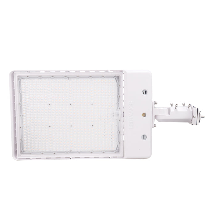 Sylvania AREAFLD6AS300HUVDSC2ADJWH[G3] Area Flood 6A Selectable 180W/240W/300W 3000K/4000K/5000K 277-480V 0-10V Dimming Adjustable Distribution T3/T4/T5 White (66362)