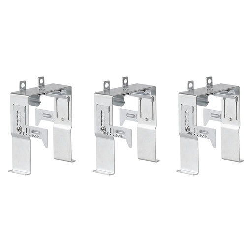 Sylvania LINEARPRMKITG24 T-Grid Compatible Recessed Mounting Kit For Side Mounting Without Flange For 2 Foot Luminaires For The Linear Slot (66866)