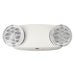 Sylvania EMLV/THR/WH/RSD Emergency Light 120/277V Twin Head Round White Remote Capable Self Diagnostic 1.8W (66075)
