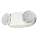 Sylvania EMLV/THR/WH/RSD Emergency Light 120/277V Twin Head Round White Remote Capable Self Diagnostic 1.8W (66075)