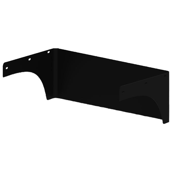 Sylvania AREAFLD4ASMVISORFBL Area Flood 4A Small Visor [For 100/190W] Front Black (66065)