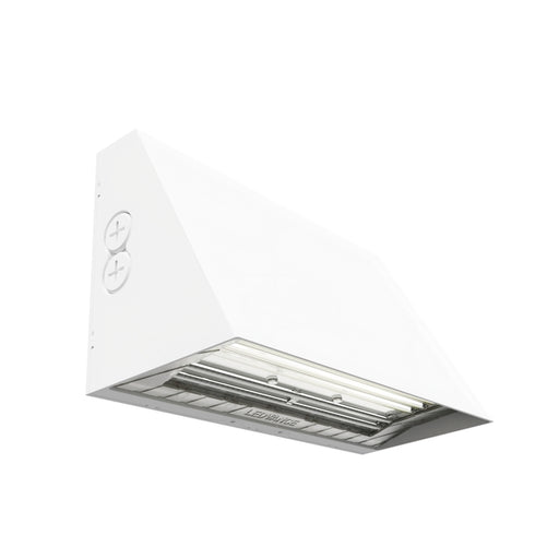 Sylvania WALPAKCPS035UNHDAMBADJWHP LED Wall Pack Cut Off Opti-Select Luminaire Wattage Selectable 21W/28W/35W De-Amber White Photocell 120-347V (67140)