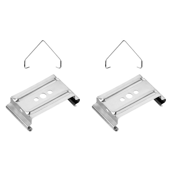 Sylvania VAPOR3A/MOUNTINGKIT Replacement Mounting Kit For Vaportight Luminaire 3A [2] Bracket [2] V-Hooks (62619)