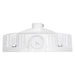Sylvania UFOV/S100HUVD8SC7ADJ/WH UFO High Bay Selectable 60W/80W/100W 3500K/4000K/5000K 277-480V 0-10V Dimming 80 CRI Opti-Select Adjustable Distribution 60/90/105 Degree White (66515)