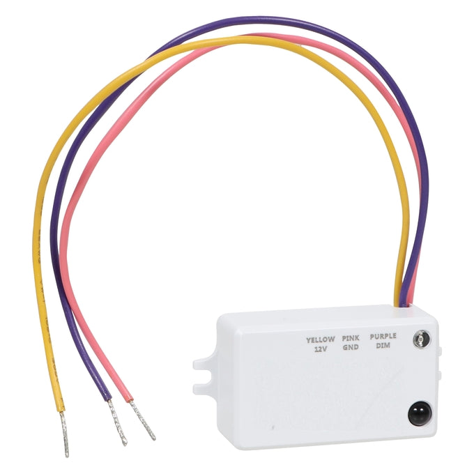 Sylvania MOTIONDAYSENSOR/MICRO/12M Standalone Microwave Motion Sensor Behind The Lens 39 Foot 12V [Can Only Be Changed Using Remote 65305] (66347)
