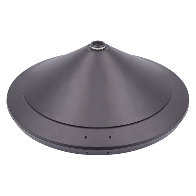 Sylvania POSTTOPVS130UNHD8SC2ADJBZP Post Top Luminaire Selectable 50W/80W/100W/130W 3000K/4000K/5000K Adjustable Distribution T3/T4/T5 120-347V Bronze Controls Ready (66964)