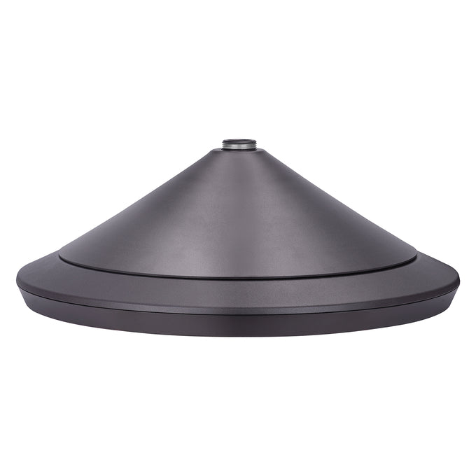 Sylvania POSTTOPVS130UNHD8SC2ADJBZP Post Top Luminaire Selectable 50W/80W/100W/130W 3000K/4000K/5000K Adjustable Distribution T3/T4/T5 120-347V Bronze Controls Ready (66964)