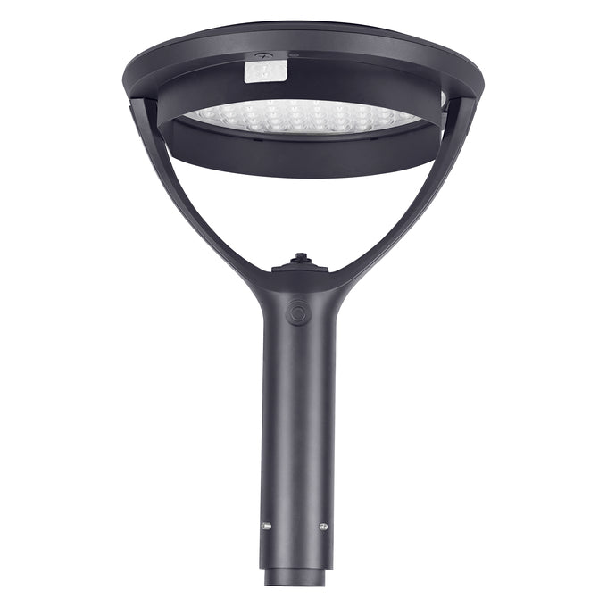 Sylvania POSTTOPV050UNHDAMBT5BZ Post Top Luminaire 50W De-Amber T5 Distribution 120-347V 870Lm 0-10V Dimming Bronze Controls Ready (67116)