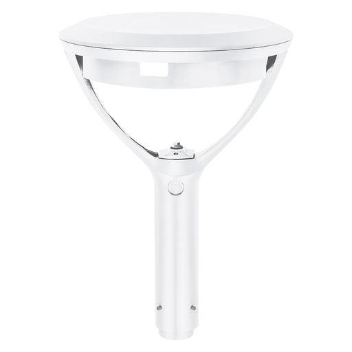 Sylvania POSTTOPV050UNHDAMBT5WH Post Top Luminaire 50W De-Amber T5 Distribution 120-347V 870Lm 0-10V Dimming White Controls Ready (67118)