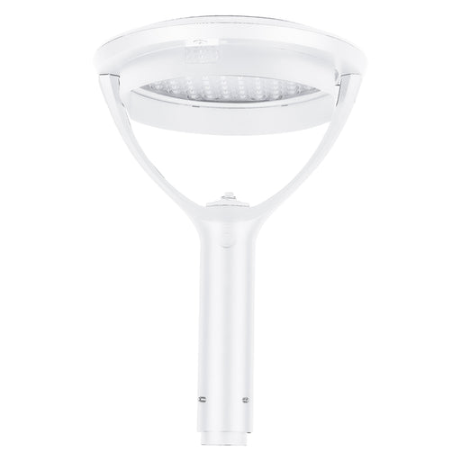 Sylvania POSTTOPV050UNHDAMBT5WH Post Top Luminaire 50W De-Amber T5 Distribution 120-347V 870Lm 0-10V Dimming White Controls Ready (67118)