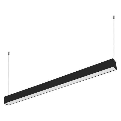 Sylvania LINEARPS40UNHD9SC348DIBL 4 Foot Linear Selectable 20W/30W/40W 2700K/3000K/3500K/4000K/5000K 120-347V 0-10V Dimming 90 CRI Direct And Indirect Black Finish (66717)