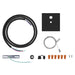 Sylvania LINEARPCANOPYPMKITSQRBL Drywall Compatible Power Feed Canopy Kit Black Square Cover For The Performance Class Linear Slot (66912)