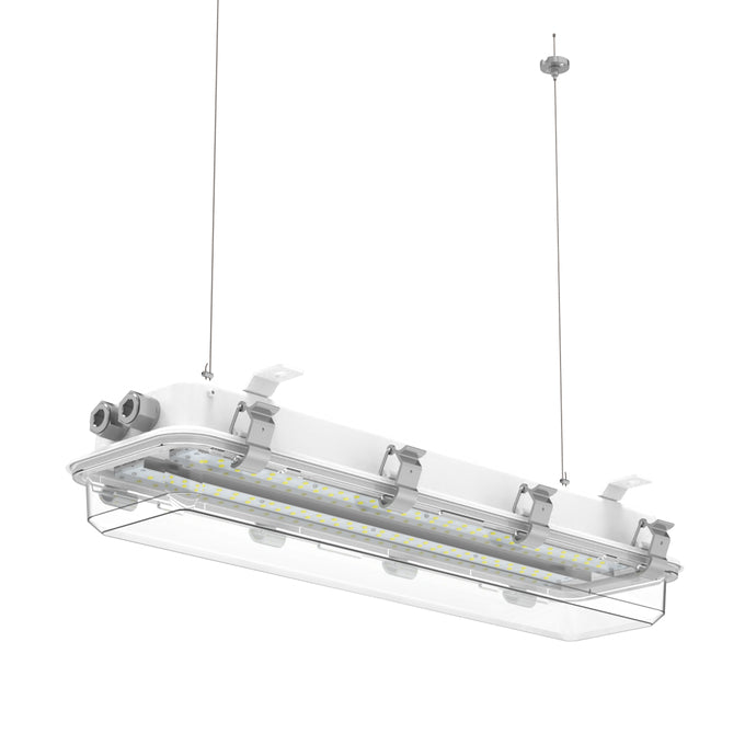 Sylvania HAZLINP/030UNVD850/24WH 2 Foot Performance Class Hazardous Linear 30W 120-277V 01-0V Dimming 80 CRI 5000K White (67254)