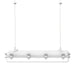 Sylvania HAZLINP030UNVD85024WHE 2 Foot Hazardous Linear Vaportight 30W 120-277V 0-10V Dimming 80 CRI 5000K White Emergency Battery Backup (67270)