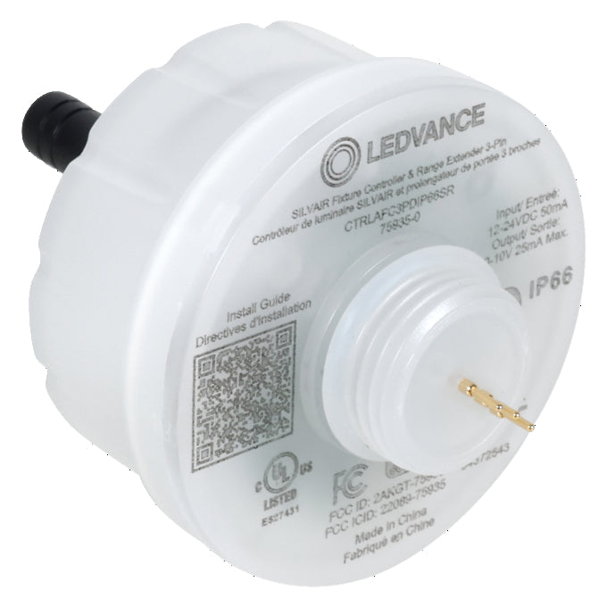 Sylvania CTRLAFC3PDIP66SR Silvair 3-Pin Fixture Controller And Range Extender 12-24V IP66 (75935)