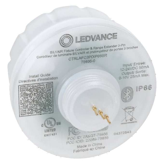 Sylvania CTRLAFC3PDIP66SR Silvair 3-Pin Fixture Controller And Range Extender 12-24V IP66 (75935)