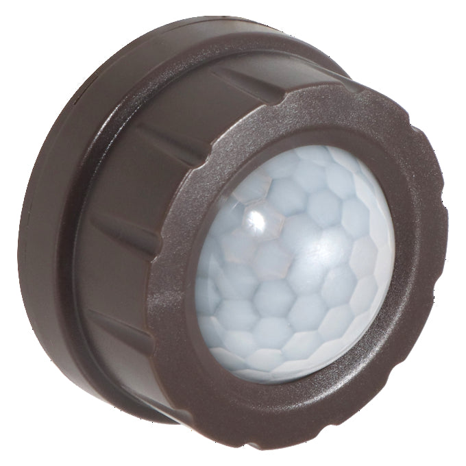 Sylvania SENSA40PIR3PDIP66BRSR Silvair 3-Pin PIR Sensor With Daylight Harvesting And Ambient Threshold 12-24V 40 Foot IP66 Dark Brown (75936)