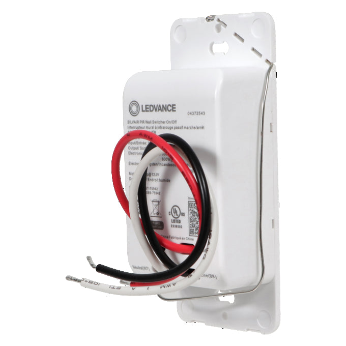 Sylvania SENSA4PIRUNVSR Silvair Line-Voltage Powered Wall Controller With PIR Sensor Switch 1-Button 120-277V (75942)