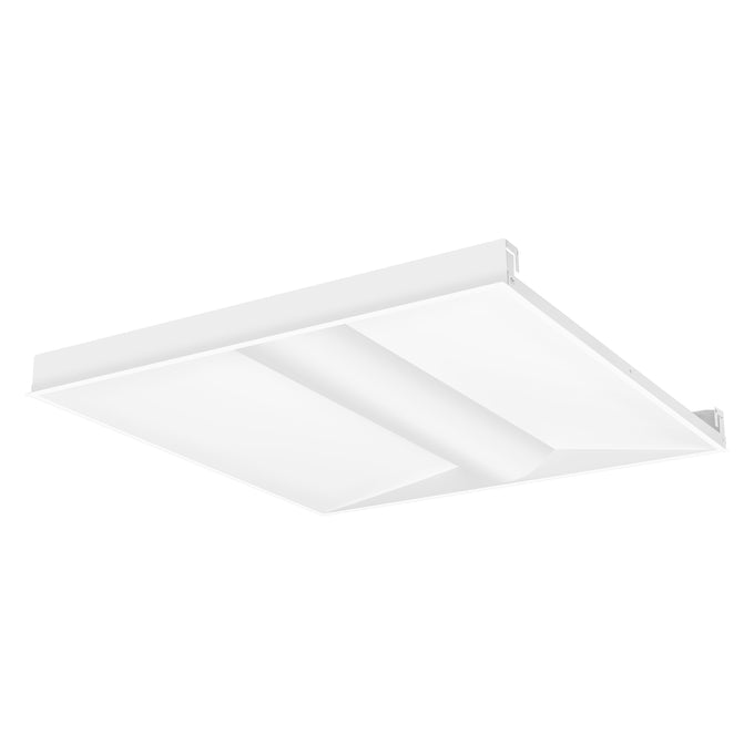 Sylvania VOLUME5BS030UNVD85022UWH 2X2 LED Volumetric Troffer 5B Wattage Selectable 20W/25W/30W 5000K 120-277V 0-10V Dimming 80 CRI White 2-Pack Priced Per Each (66640)