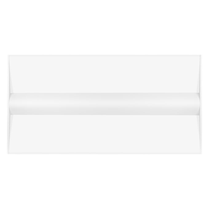Sylvania VOLUME5BS035UNVD83524UWH 2X4 LED Volumetric Troffer 5B Wattage Selectable 25W/30W/35W 3500K 120-277V 0-10V Dimming 80 CRI White 2-Pack Priced Per Each (66641)