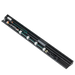 American Lighting Atom Low Profile Power Strip With 4 Receptacles/2 USB Ports 120V 36 Inch Black (ATOM-120V-36-BK)