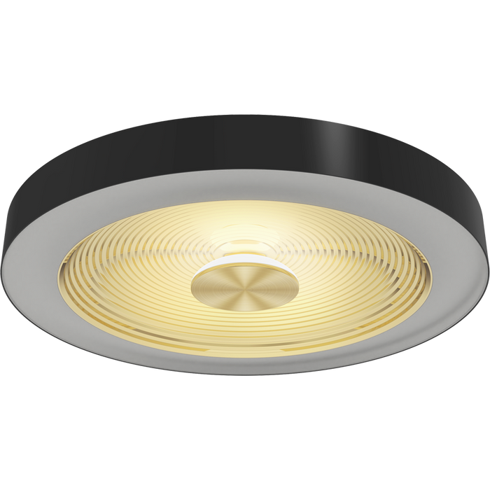 RAB AURA 16 Inch Decorative Surface Mount Wattage/CCT Selectable 25W/20W/15W 2700K/3000K/3500K/4000K/5000K White With White Reflector (AURA-S16)